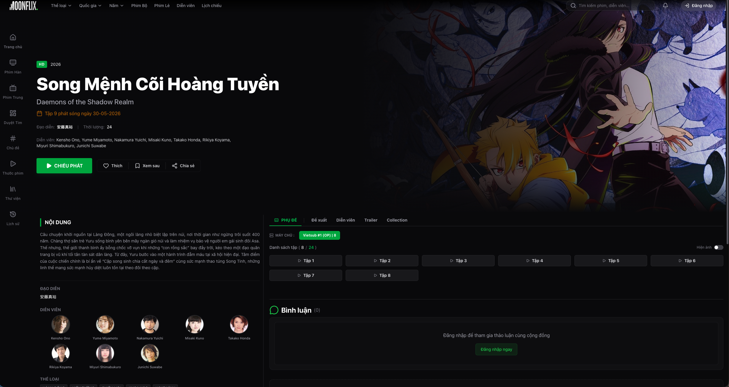 Source Code Web Phim NextJS + Laravel - TailwindCSS, Chuẩn SEO | NQT Dev - ảnh 2